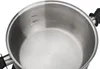 A close-up view of the inside of a stainless steel pot with measurement markings. Produktbild-Vorschau