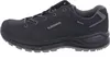 A side view of a black LOWA Renegade Evo GTX hiking shoe against a white background. Voir les images du produit