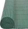 vidaXL Gartenzaun Doppelseitig PVC 90×500 cm Grün Produktbild-Vorschau 4