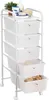 Badregal Rollwagen Rollcontainer GINA, mit 5 transparenten Produktbild-Vorschau 1