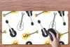 MuchoWow® Schreibtischunterlage Gitarre - Patterns - Produktbild-Vorschau 3