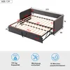 OKWISH Lit Gigogne 90/180x200 cm - Lit Multifonction avec Voir les images du produit 4