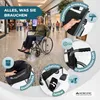 Silla de ruedas plegable, con ruedas grandes, diseño Vista previa de la imagen del producto 3