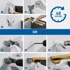 Doppelhandtuchhalter 2-armig Edelstahl Handtuchhalter Produktbild-Vorschau 8