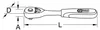 KS TOOLS 1/2" SlimPOWER Umschaltknarre,72 Zahn (920.1290) Voir les images du produit 9