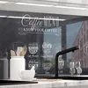 Küchenrückwand selbstklebend Matt-Optik - BISTRO MENU - Produktbild-Vorschau 2