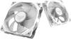 Two white computer fans are shown against a white background. Anteprima dell’immagine prodotto