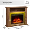 Cheminée électrique BALDERIA Liora - Cheminée sur pied, Voir les images du produit 6