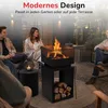 Terasové kachle BBQ Collection s komínom - sud na oheň s Náhľad obrázku produktu 7