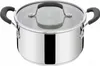 Tefal Edelstahl Jamie Olivier Topfset mit Deckeln 6 EL. Produktbild-Vorschau 3