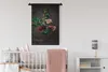 MuchoWow® Wandteppich Wandbehang Dahlie - Farben - Produktbild-Vorschau 2