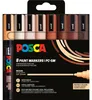 Marker UNI POSCA PC-5M 8er portrait col Produktbild-Vorschau 1