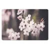 MuchoWow® Schreibtischunterlage Blumen - Weiß - Natur - Produktbild-Vorschau 1