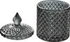 Clayre & Eef Glastopf Ø 9x14 cm Grau Glas Produktbild-Vorschau 2
