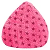 Vrece BeanBag Fluffy Stars XL 70 x 110 cm, ružové Náhľad obrázku produktu 8