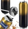 Isolierbecher Dose 700 ml – Edelstahl Schwarz-Gold Produktbild-Vorschau 6