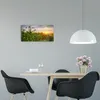 Wanduhr aus Glas – 60x30 cm - Glasbild - Glasuhr - Produktbild-Vorschau 3