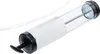 A clear studio shot of a fluid transfer pump with a clear tube. Anteprima dell’immagine prodotto