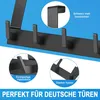 Türhaken,Türgarderobe zum Einhängen mit 6 Haken, ohne Produktbild-Vorschau 3