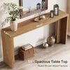 Tribesigns 140 cm Farmhouse table console, table basse en Voir les images du produit 4