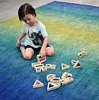 TickiT Jeu de cubes arc-en-ciel - Jouets en bois 24 pièces Voir les images du produit 21