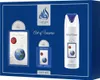 A gift set box containing perfume and deodorant. Produktbild-Vorschau