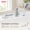 Badewannenarmatur 3-Loch Einhebelmischer Set mit Handbrause Produktbild-Vorschau 14
