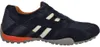 Geox Snake: Heren sneakers/slippers, blauw, voor casual Productafbeelding-voorbeeld 38