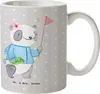 Mr. & Mrs. Panda cappuccinotasse Reiseleiterin Herz - Grau Produktbild-Vorschau 1