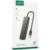The image shows the retail packaging of a Ugreen USB 3.0 4-port hub. Produktbild-Vorschau