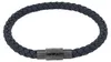 Joop! Herren Armband 2039826 Leder grau Edelstahl IP Gun Produktbild-Vorschau 1