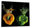 Wallario Herdabdeckplatte aus Glas, Größe 60 x 52 cm Produktbild-Vorschau 1