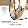 Papierkorb, Aufbewahrungskorb mit Holzgriffen aus Produktbild-Vorschau 3