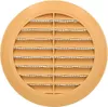 KOTARBAU® Lüftungsgitter 125 mm Rund Flansch Beige Produktbild-Vorschau 1