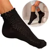 Chaussettes pour femmes Milena, motif ajouré avec nœud, Voir les images du produit 2