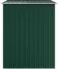 vidaXL Szopa ogrodowa zielona 205x129x183 cm stal Podgląd zdjęcia produktu 4