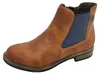Rieker dámske chelsea boots/ členkové topánky hnedé z Náhľad obrázku produktu 10