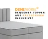 Boxspringbett ROCK 160x200 Velour Hellgrau  H4 Produktbild-Vorschau 9