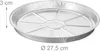 Relaxdays Aluschalen, 25er Set, H x Ø: 3 x 27,5 cm, Produktbild-Vorschau 4