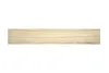 A single wooden plank with a wood grain pattern, isolated on a white background. Anteprima dell’immagine prodotto