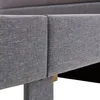 Homestyle4u Polsterbett 120x200 Grau Doppelbett Bettgestell Produktbild-Vorschau 9
