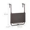 Relaxdays Balkonhängetisch klappbar, 3-fach Produktbild-Vorschau 5