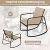 GOPLUS Fabric Gartenmöbel-Set, Balkonmöbel 4 tlg., mit 1 Produktbild-Vorschau 3