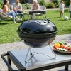 Outsunny Holzkohlegrill BBQ Smoker mit Deckel Griff Produktbild-Vorschau 9