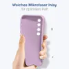 Hülle für Huawei P30 Case Cover Bumper Silikon Softgrip Produktbild-Vorschau 2