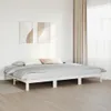 vidaXL Familienbett ohne Matratze Weiß 270x200 cm Produktbild-Vorschau 4