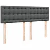 Möbel Boxspringbett mit Matratze Dunkelgrau 160x200 cm Produktbild-Vorschau 7