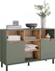Kredens Vicco Marelle Zielony/rzemieślniczy 120 x 81.3 cm z Podgląd zdjęcia produktu 6