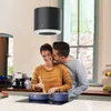 CIARRA VM4838B A+ 550m³/h Ostrovní digestoř Volně stojící Náhled obrázku produktu 9
