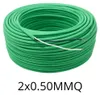 Cavo Videocitofonico Verde 2X0,50 mm² Twistato non Anteprima dell’immagine prodotto 3